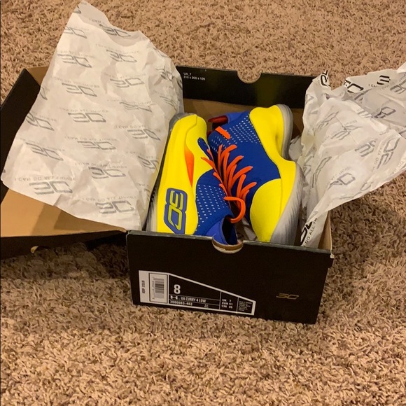 Brand New Limited Edition Curry 4 Low NBA JAM - Picture 4 of 5